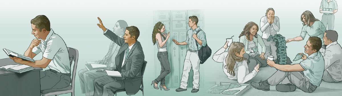 Mor’abo rona o ithuta Bibele, oa araba ka libokeng, o hana ha ngoanana eo e seng Mokreste a batla ba ratane, o thabela botsoalle le Bakreste ba bang