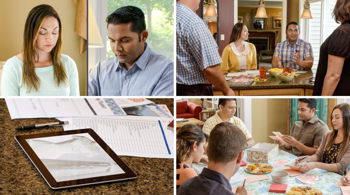 Ba itukisetsang ho nyalana ba etsa lipatlisiso ka lechato, baa rapela, ba buisana ka litukisetso tsa lechato le batsoali, le ho romela limemo tsa lechato