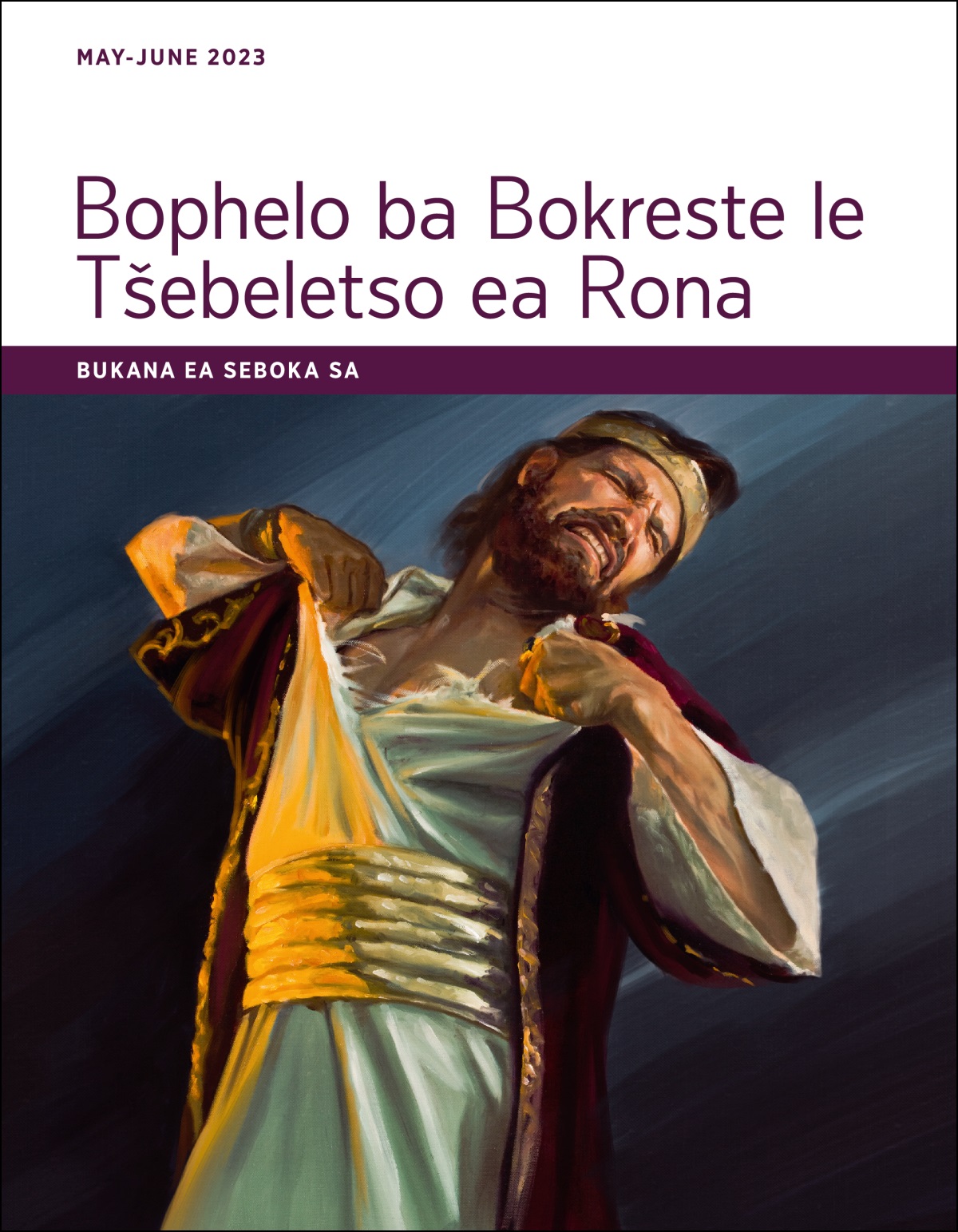 Bukana ea Seboka sa Bophelo ba Bokreste le Tšebeletso ea Rona ea May-June 2023.