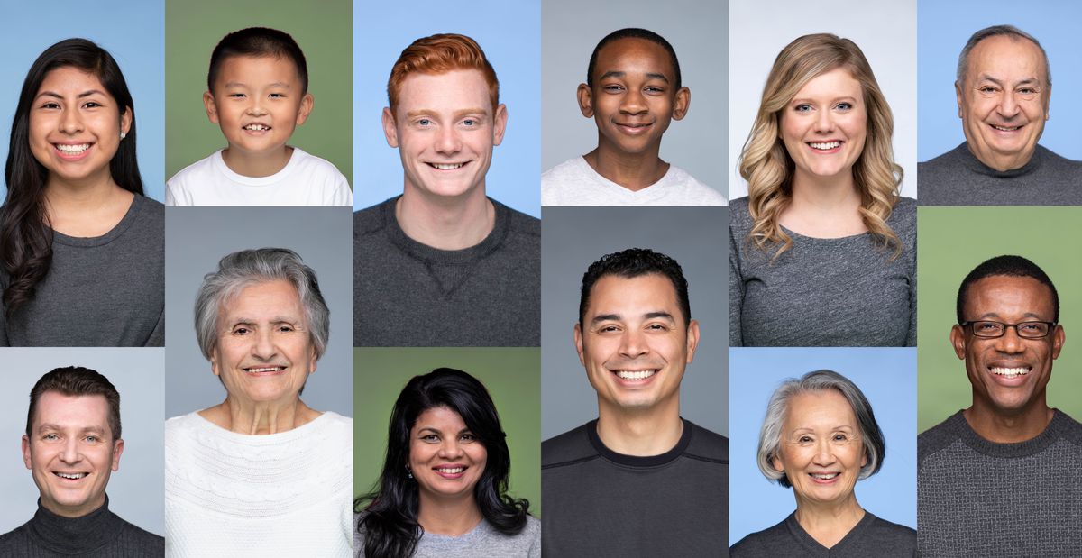 Litšoantšo tsa bara le barali ba bo rona ba thabileng ba lilemo le merabe e fapaneng.