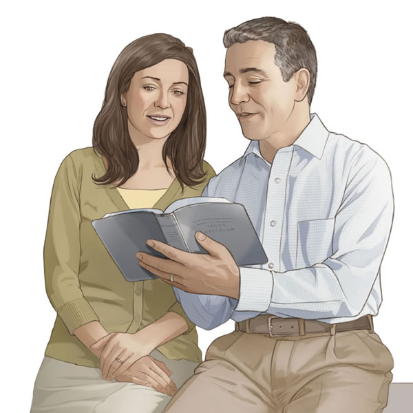 Monna le mosali ba bala Bibele ’moho