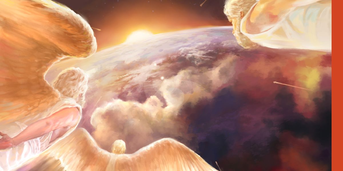 Mangeloi a fofela lefatšeng.