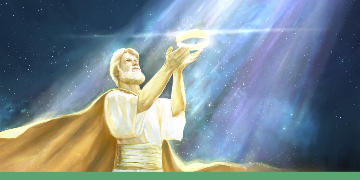 Jesu o fana ka korone ea hae ho Jehova.