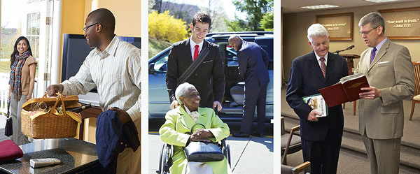 1. Banyalani ba itokisetsa moketjana; 2. Monna o thusa motsoalle ea hōlileng; 3. Baholo ba phutheho baa buisana.