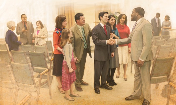 Litho tsa phutheho li lebohela moholo ea sa tsoa khethoa