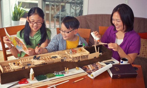 Lelapa le leng United States le haha setšoantšo sa areka ea Noe