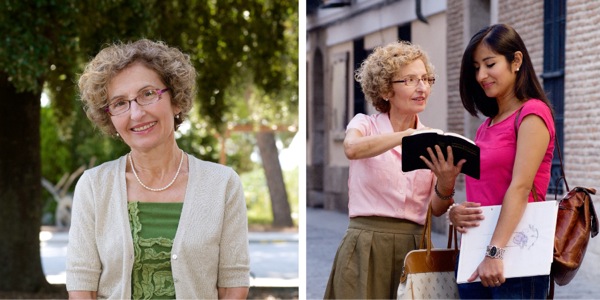 Isolina o bua le mosali e mong ka Bibele seterateng