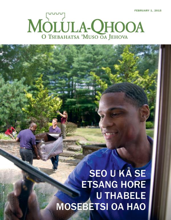 Bacha ba sebetsa ba thabile