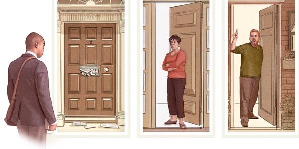 Mohoeletsi o tobana le maemo a latelang: 1. Beng ba ntlo ha ba eo; 2. Mong’a ntlo ha a thahaselle; 3. Mong’a ntlo o halefile