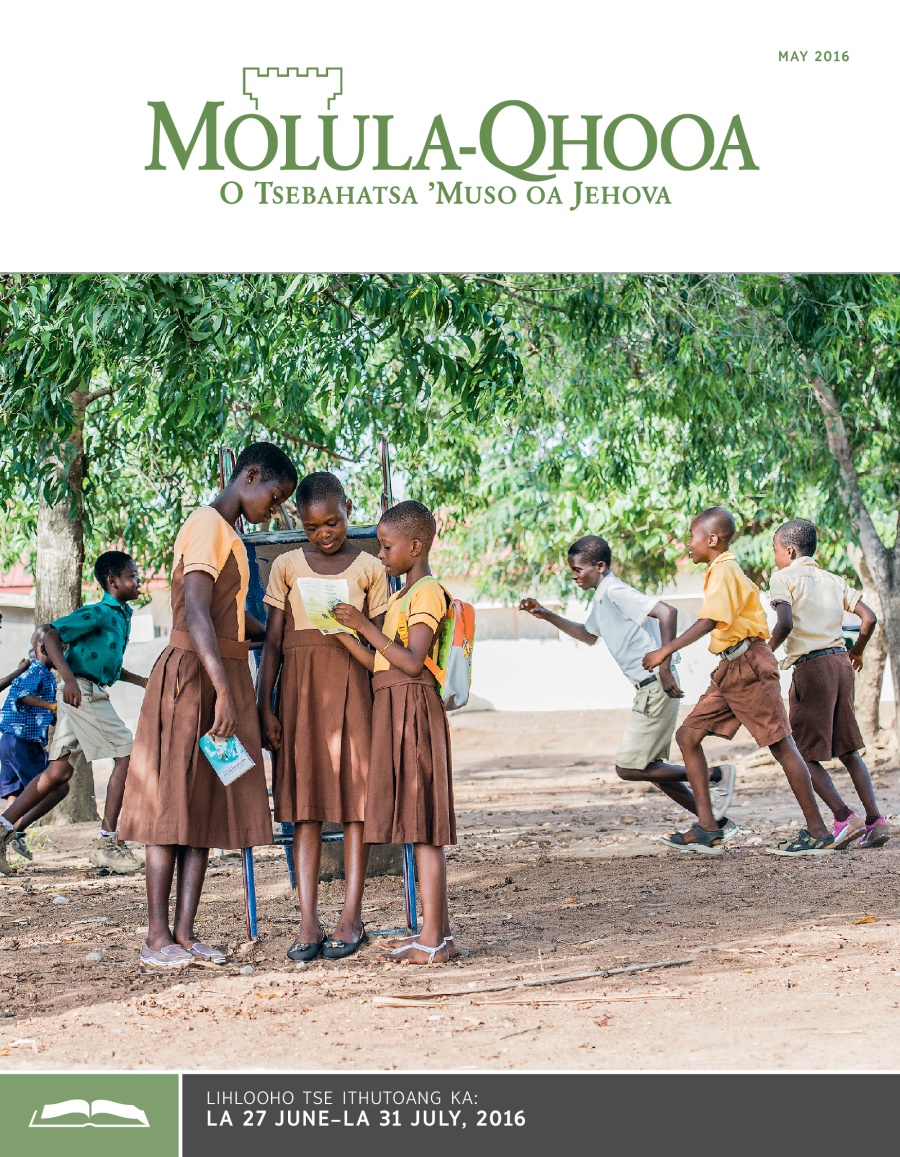 Molula-Qhooa o Ithutoang, May 2016