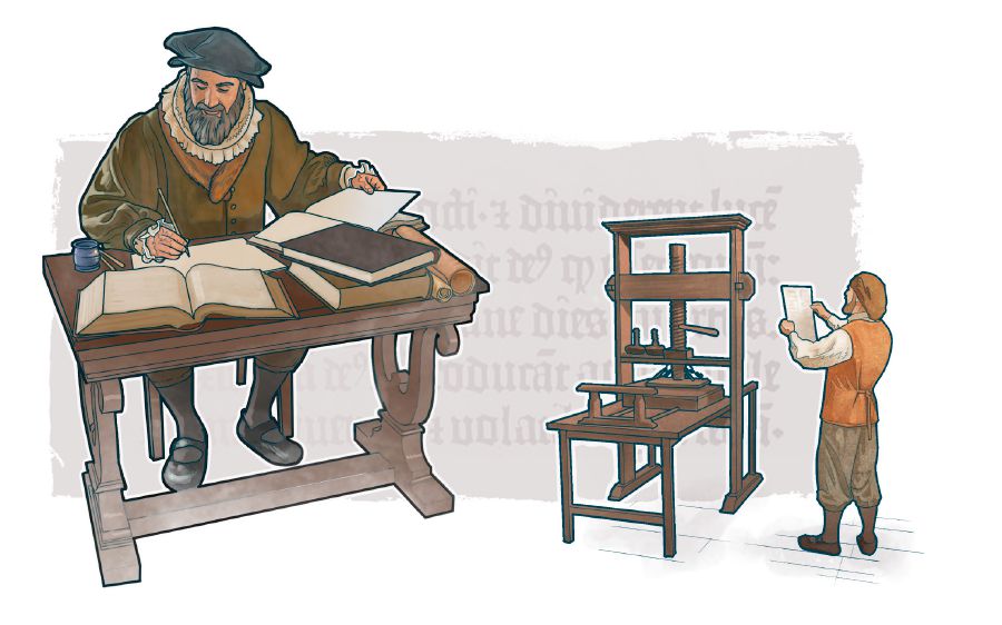 Mofetoleli oa Bibele le mochine oa khale oa khatiso