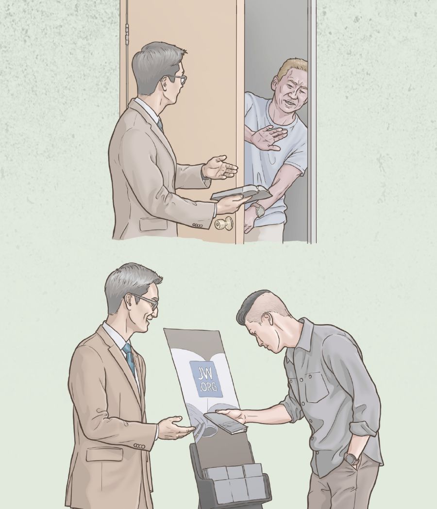 Mor’abo rona oa lelekoa ha a le tšebeletsong ea ntlo le ntlo, empa hamorao oa amoheloa ha a etsa bopaki ba phatlalatsa