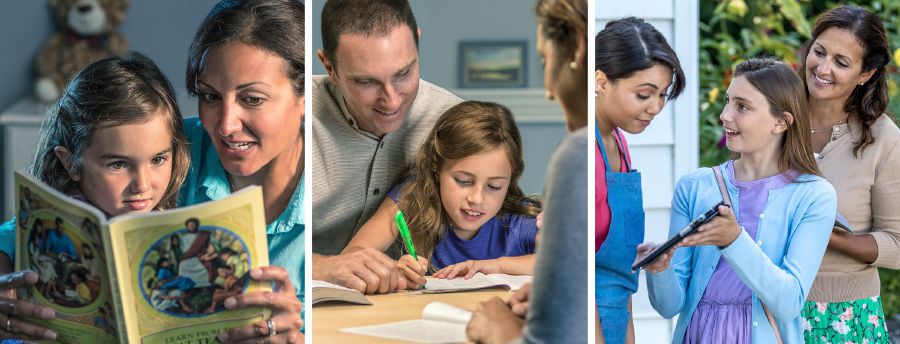 Ha ngoana a ntse a hola, batsoali ba hae baa mo balla, ba ithuta le eena ’me ba ea le eena tšimong