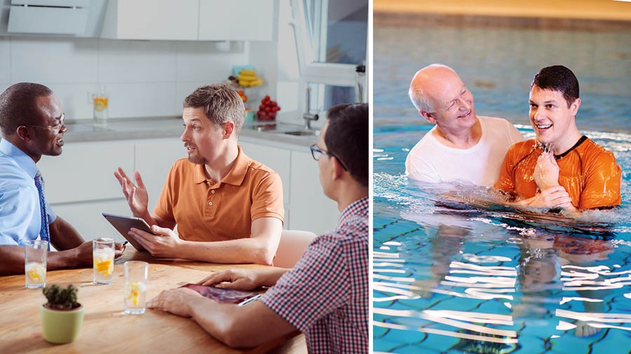 Ntate eo o lumela ho ithuta Bibele; hamorao oa kolobetsoa