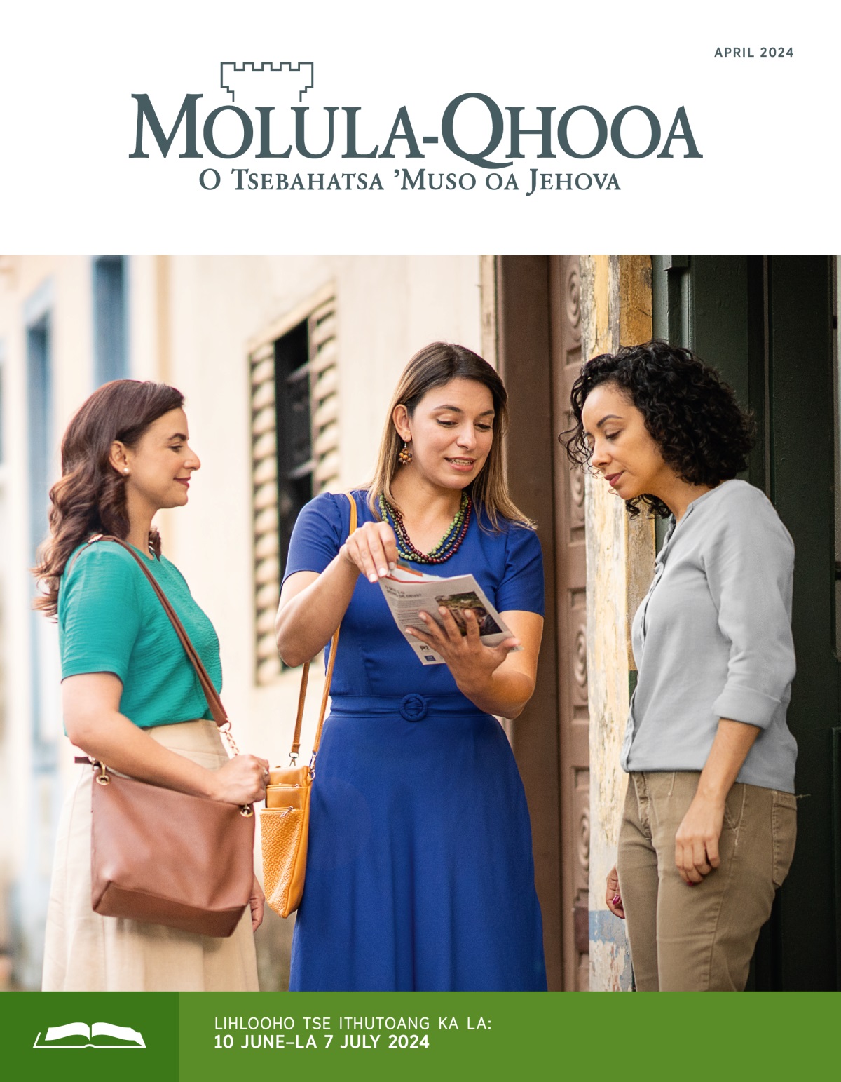 Barali ba bo rona ba babeli ba paka ka ntlo le ntlo. E mong oa bona o buisana le ’mè e mong ka makasine a sa tšoha.