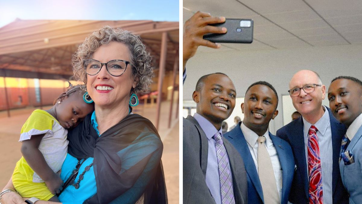 Litšoantšo: 1. Anne oa bososela ’me o nkile ngoanana e monyenyane. 2. Paul le bara ba bo rona ba bacha ba inka senepe.