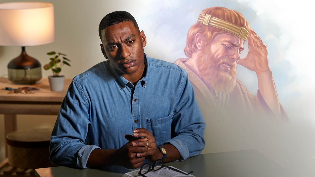 Mor’abo rona ea utloileng bohloko o tšoere reng ea hae ea lenyalo ebile o ntse a nahana ka lintho tse etsahaletseng Morena Davida.