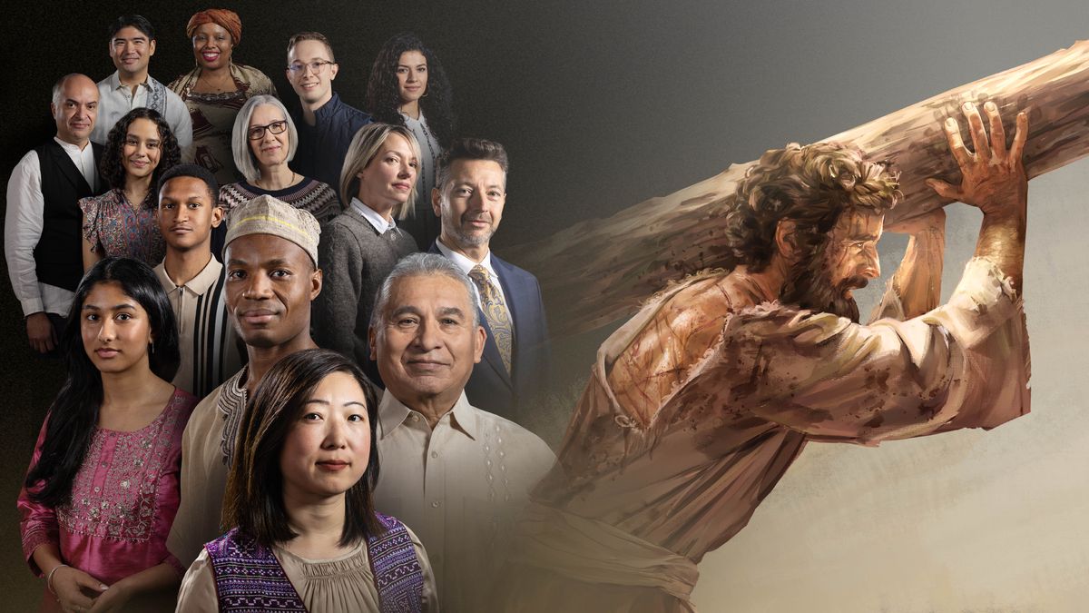 Litšoantšo: 1. Batho ba tsoang litsong tse fapaneng. 2. Jesu o jere palo ea hae.