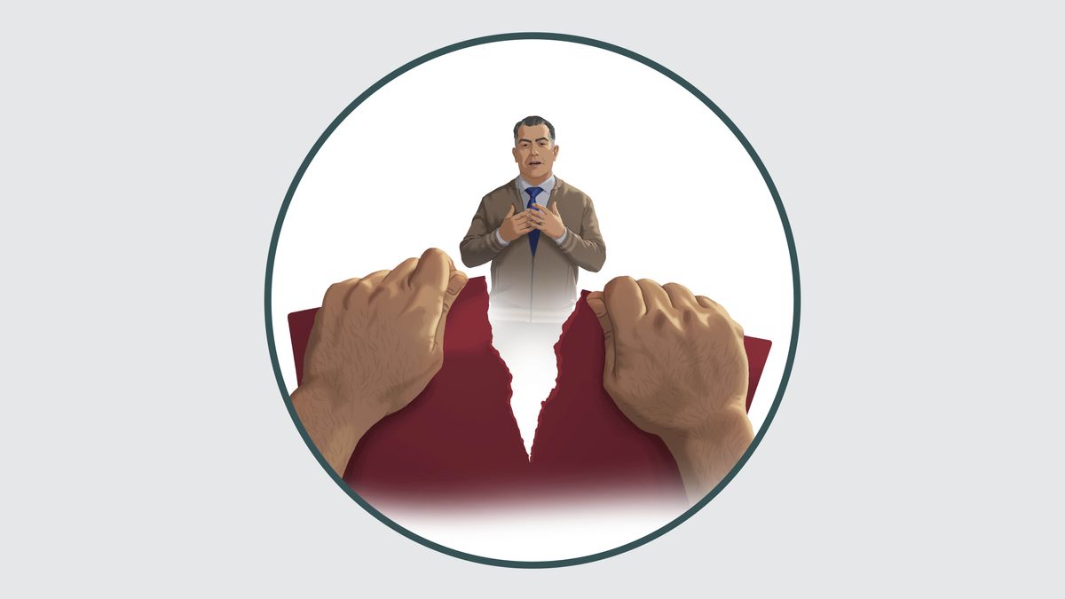 Ha mor’abo rona a ntse a ntša maikutlo, matsoho a tabola leqephe le lekhubelu.