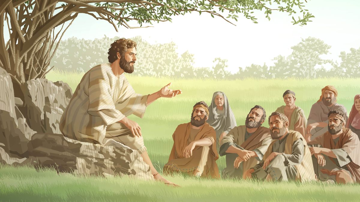 Jesu o lutse tlas’a sefate o ruta barutuoa ba hae.