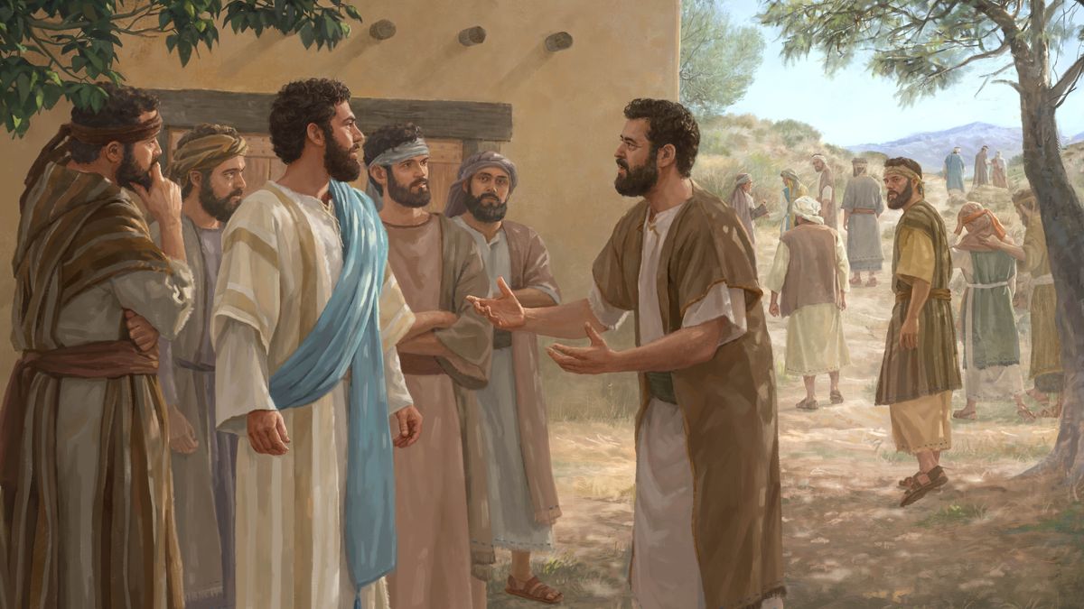 Petrose o tiisetsa Jesu hore eena le baapostola ba bang ba ke ke ba mo tlohela. Baapostola ba eme pel’a Jesu ha barutuoa ba bangata ba neng ba eme ka mor’a hae ba mo siea.