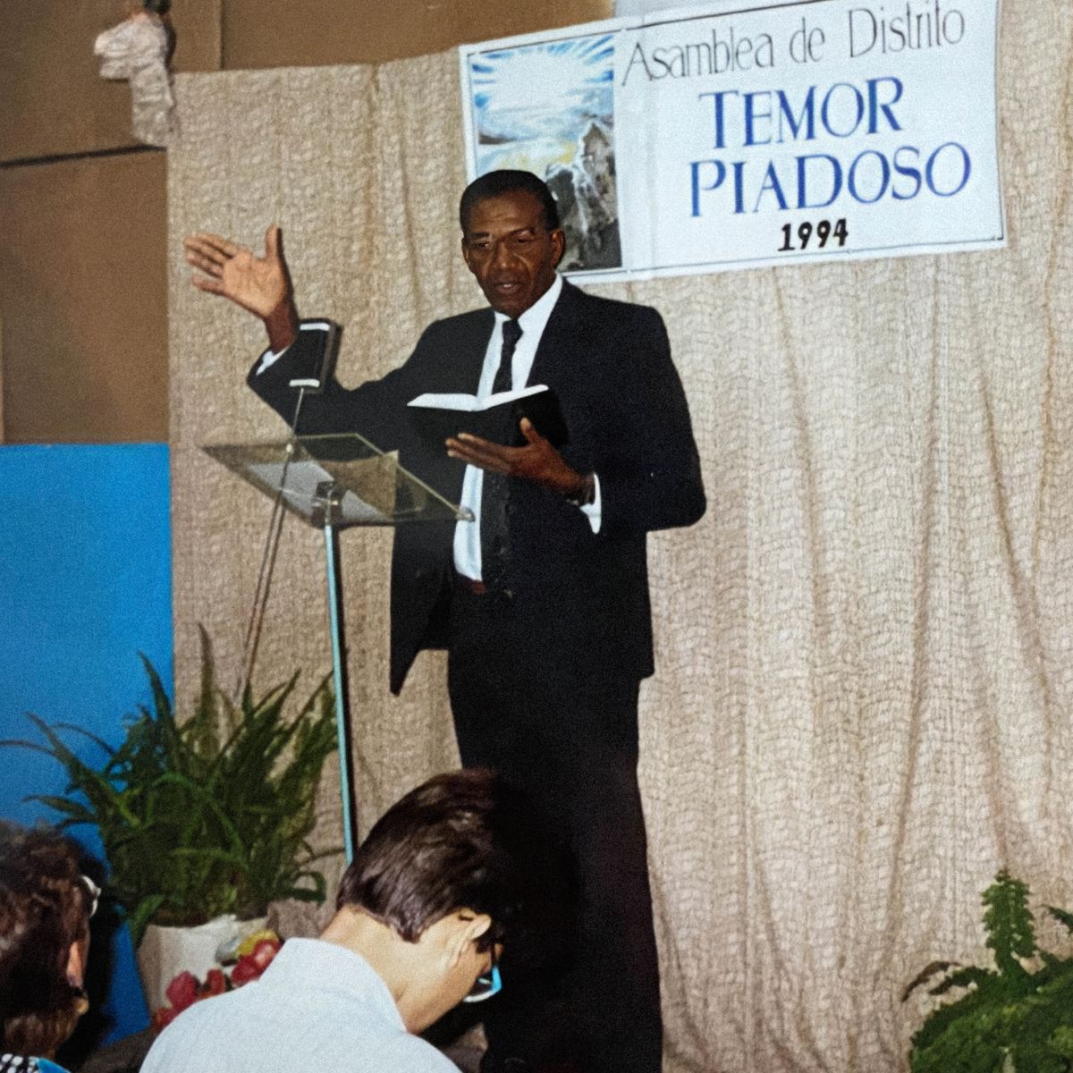 Gustavo o fana ka puo kopanong ea setereke ea 1994