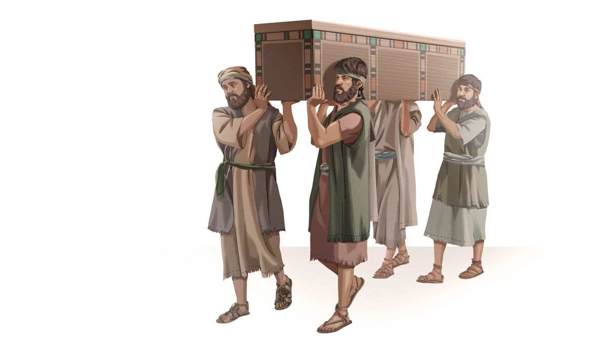 Banna ba Baiseraele ba nkile lekase le tšetseng masapo a Josefa ba a isa Naheng e Tšepisitsoeng.