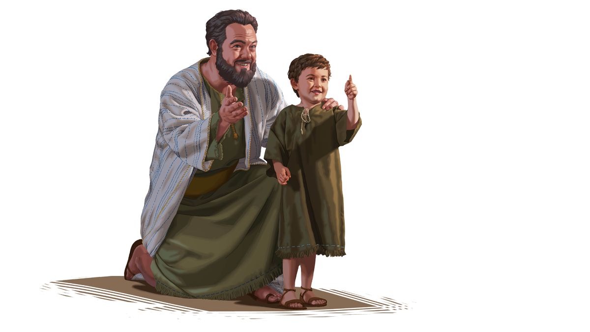 Jonathane o khumame pel’a mora oa hae e monyenyane Mefiboshethe, o behile letsoho lehetleng la hae. Ka bobeli ba bososetse ’me ba supile ho hong pejana mane.