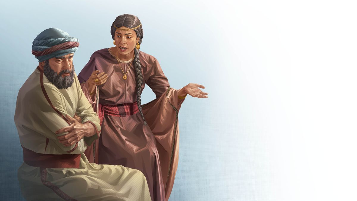 Sara o bua le Abrahama a sa tšabe ’me ho bonahala Abrahama a sa thaba.