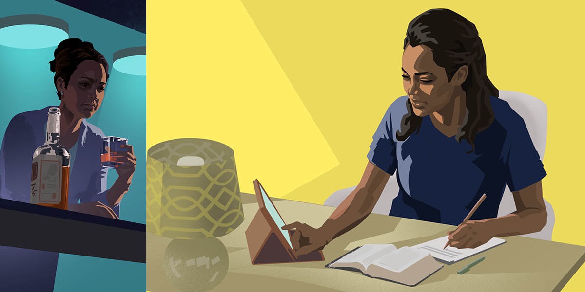 Mѐ ea ileng a itloaetsa ho noa haholo empa hamorao a ithuta Bibele