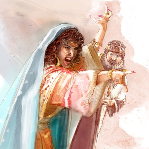 Mofumahali Jezebele o hoeletsa ka khalefo