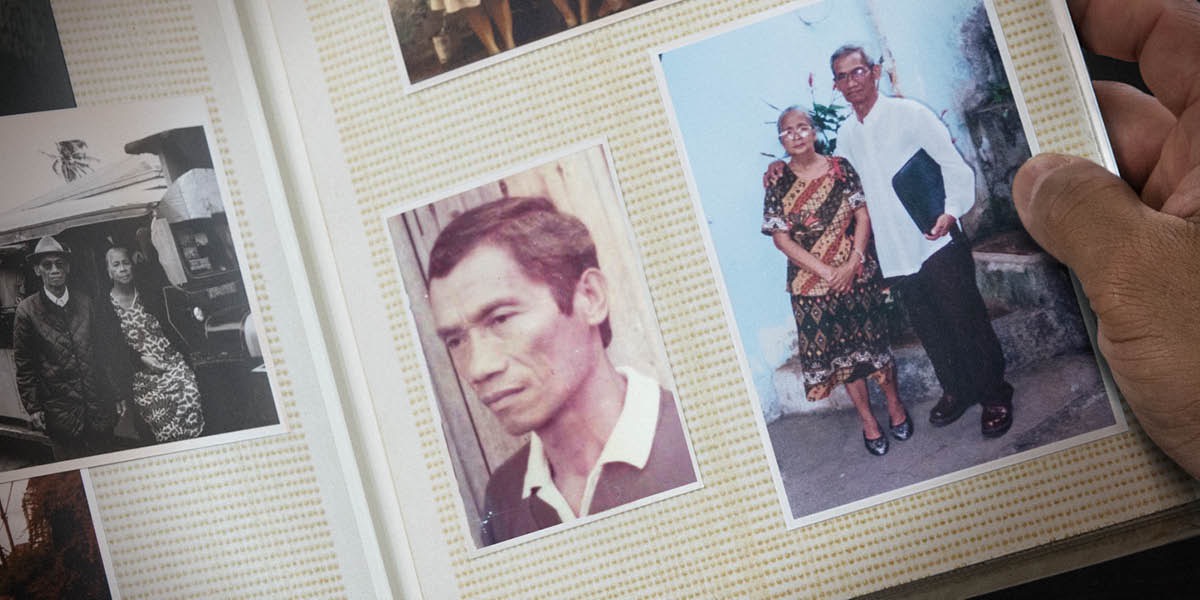 Photos of Renée Leron’s parents