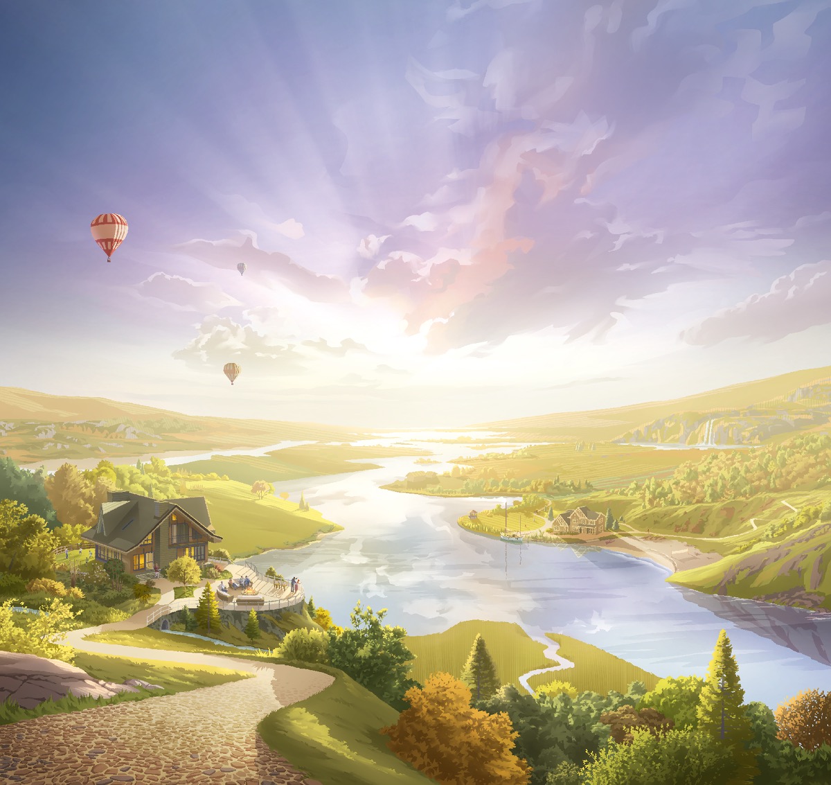 Jalma-jalma hirup di bumi pirdaus.