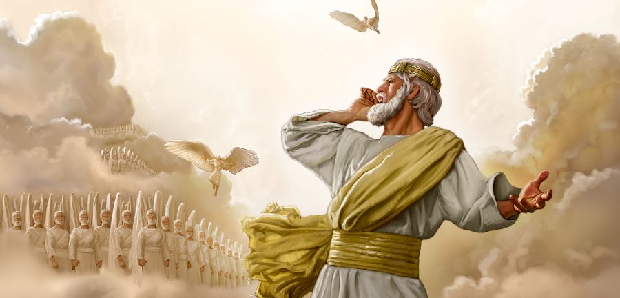 Yésus méré paréntah ka malaikat