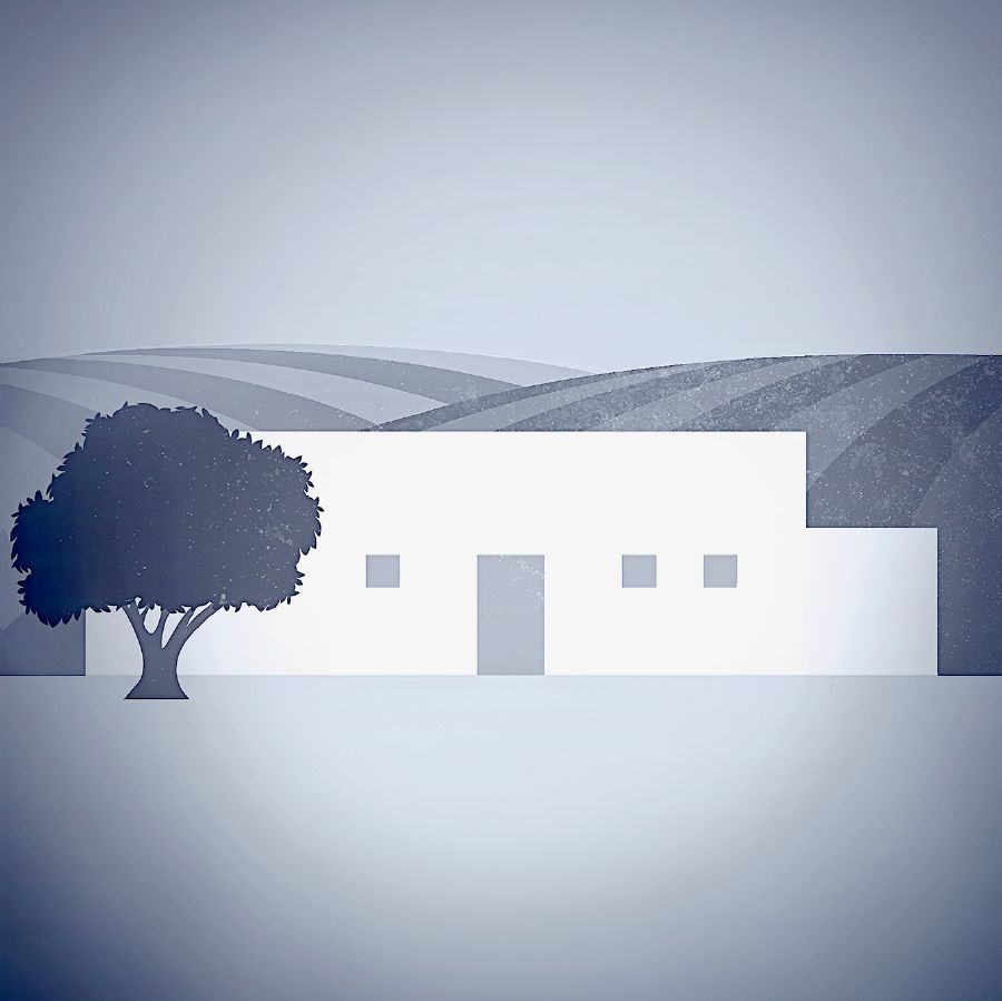 Imah gedong jeung kebon gandum