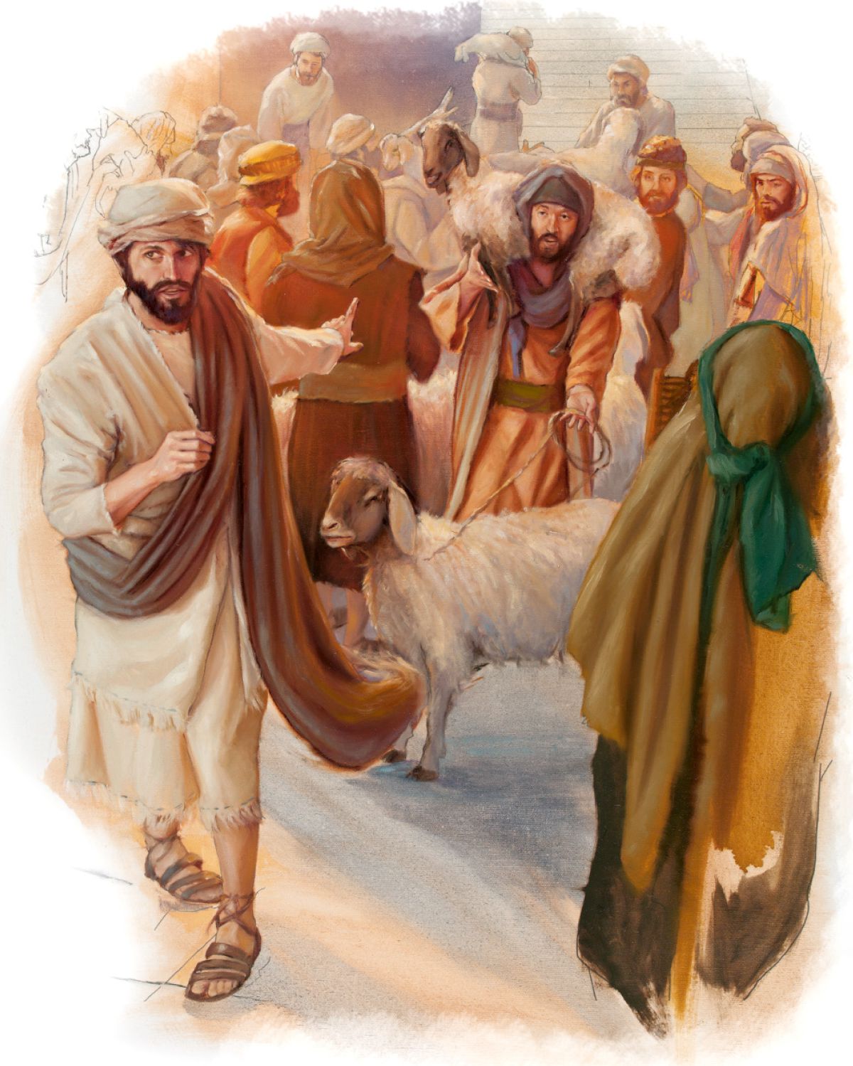 Saurang lalaki nu ninggalkeun kurbanna pikeun ménta hampura heula ka dulurna