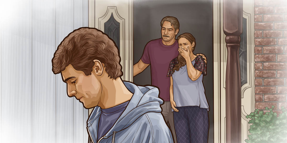 Kolot nu ceurik waktu budakna nu teu tobat ninggalkeun imah.