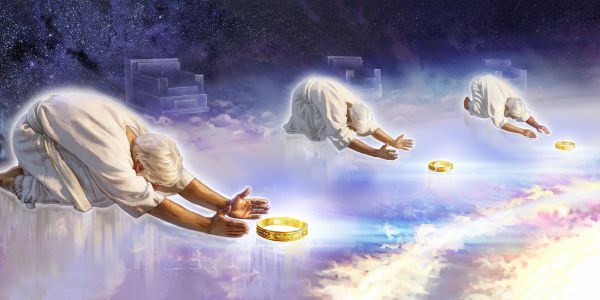 Dina kitab Wahyu dicaritakeun 24 kokolot sarujud di payuneun tahta Yéhuwa