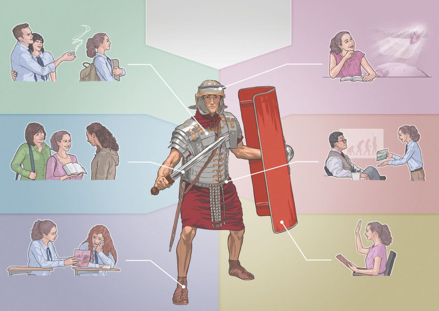 Saurang rumaja Kristen ngabutuhkeun kabéh pakarang perang rohani dina hirupna