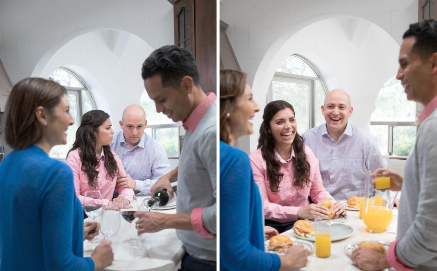 Sapasang salaki pamajikan nyadiakeun jus lantaran nyaho inuman alkohol bisa ngaganggu haté sanubari tamuna