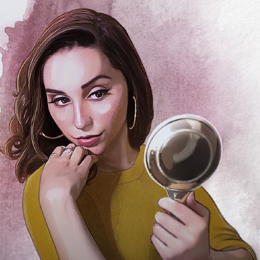 Awéwé nu nyaah teuing ka dirina