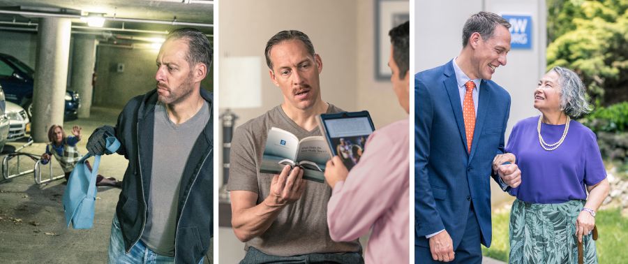 Saurang lalaki nu maok tas saurang awéwé, diajar Alkitab, jeung ngarobah kapribadianana