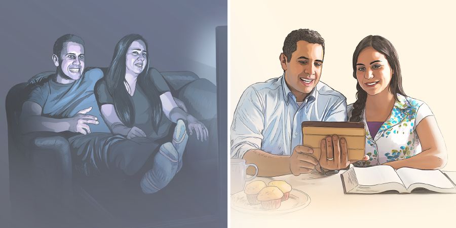 Ngaganti hiburan nu goréng ku diajar Alkitab