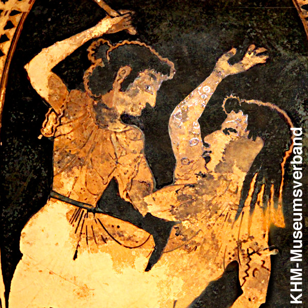 Adalet tanrıçası haksızlık tanrıçasını dövüyor