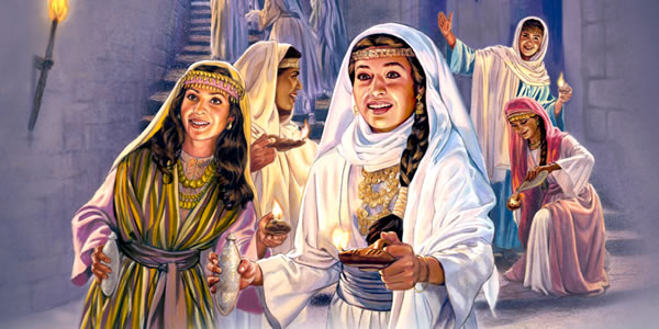 Bazı kızlar ellerinde yanan kandilleriyle