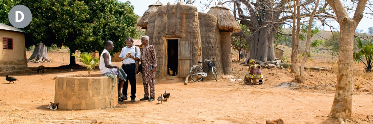 D. Yehowa Adansefo mmienu bi redi papa bi adanse wɔ Benin akuraa bi ase.