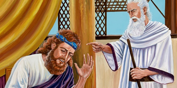 Odiyifo Natan rekasa akyerɛ Ɔhene Dawid