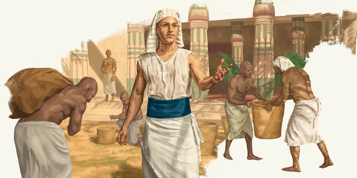 Ofiehwɛfo bi a ɔwɔ tete Egypt no rehwɛ adwuma nkoa reyɛ so
