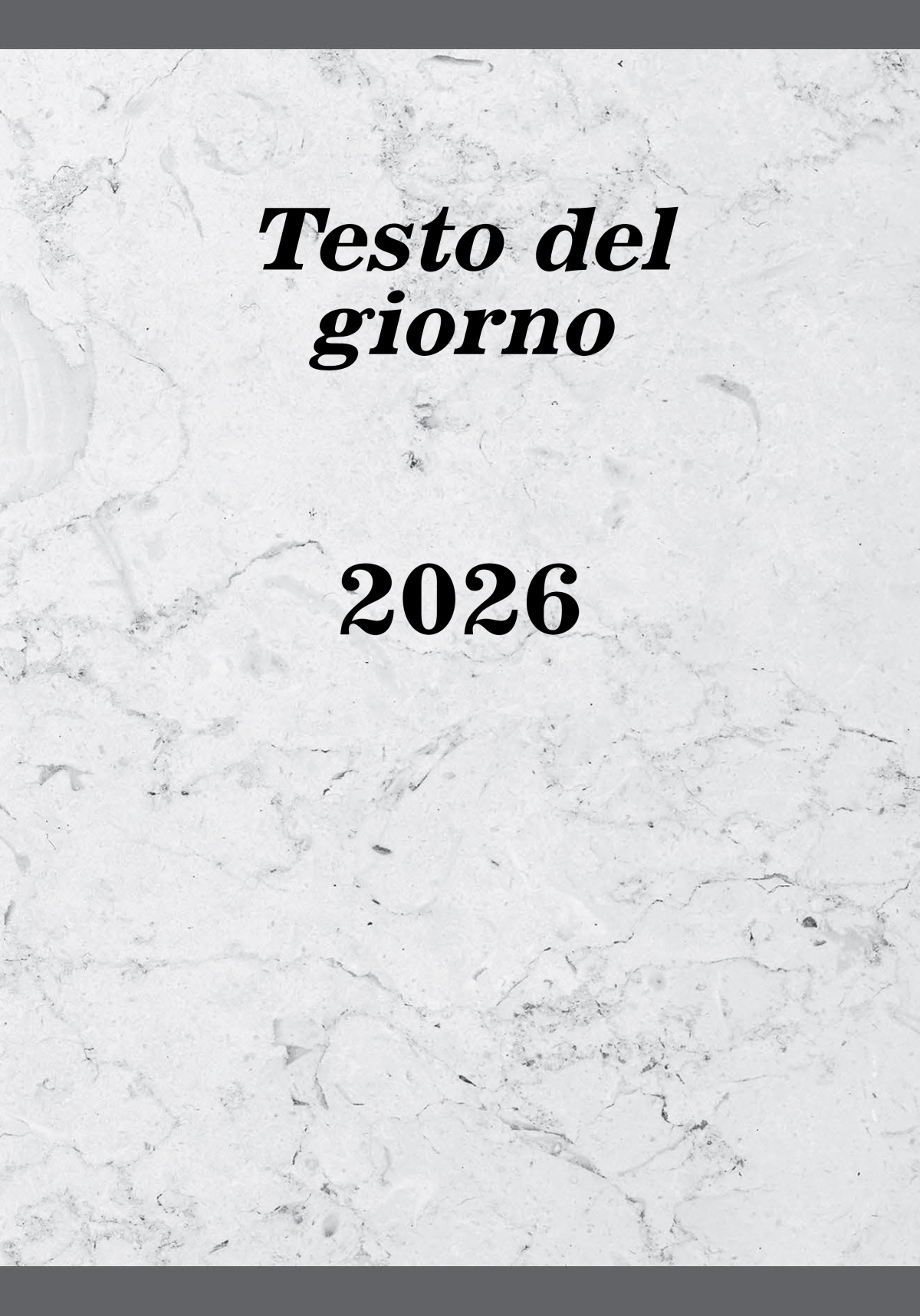 Testo del giorno — 2026