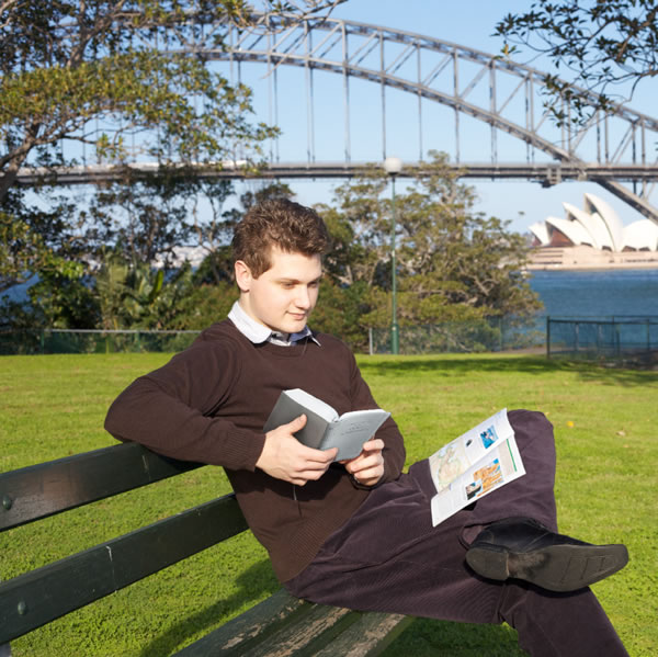 One of Jehovah’s Witnesses studying the Bible